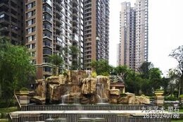 園林小區塑石假山景觀
